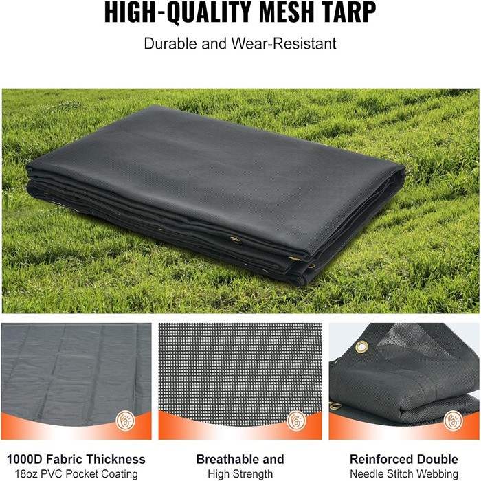 Heavy Duty Dump Truck Mesh Tarps